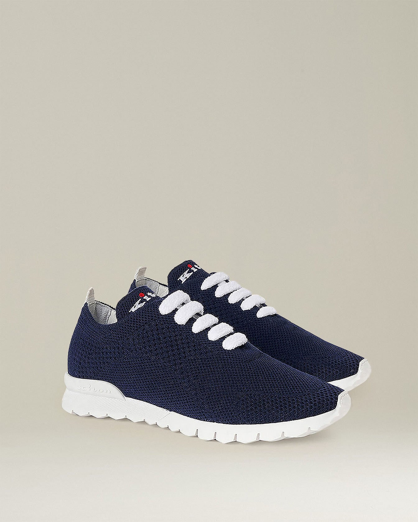 Kiton Shoes Fit Sneakers Cashmere Sneaker Nachtblau