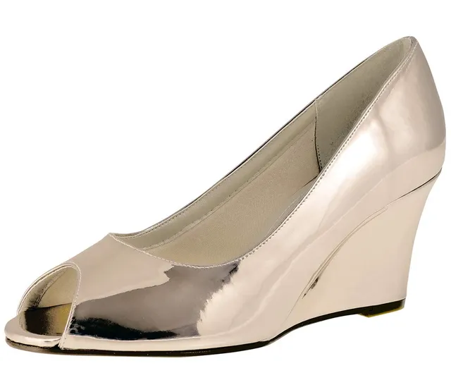 Rainbow Club Luxe Channa Peeptoe Rosé-Gold Gr. 38