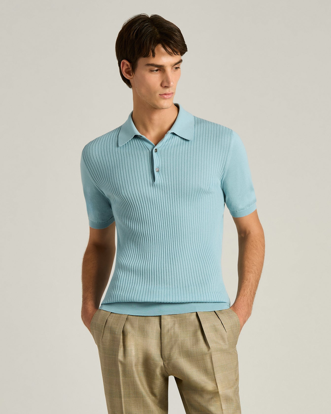Kiton Polo Shirt Cotton Herren Kurzarm Baumwolle