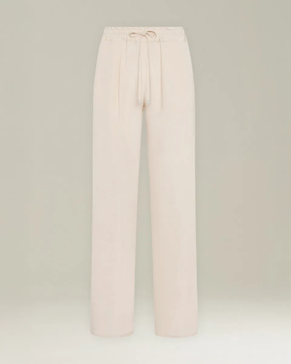 Kiton Seidenhose weiter Schnitt Elastikbund