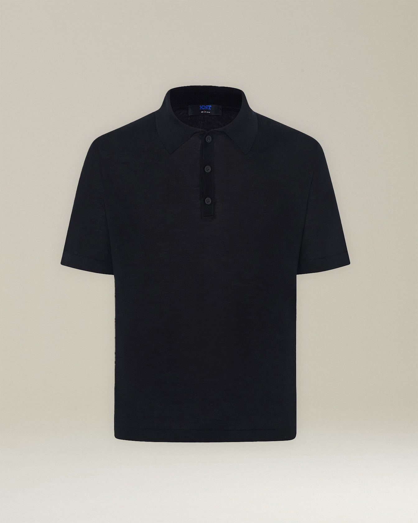 Kiton Polo Deluxe Woll-Seiden Poloshirt Größe L