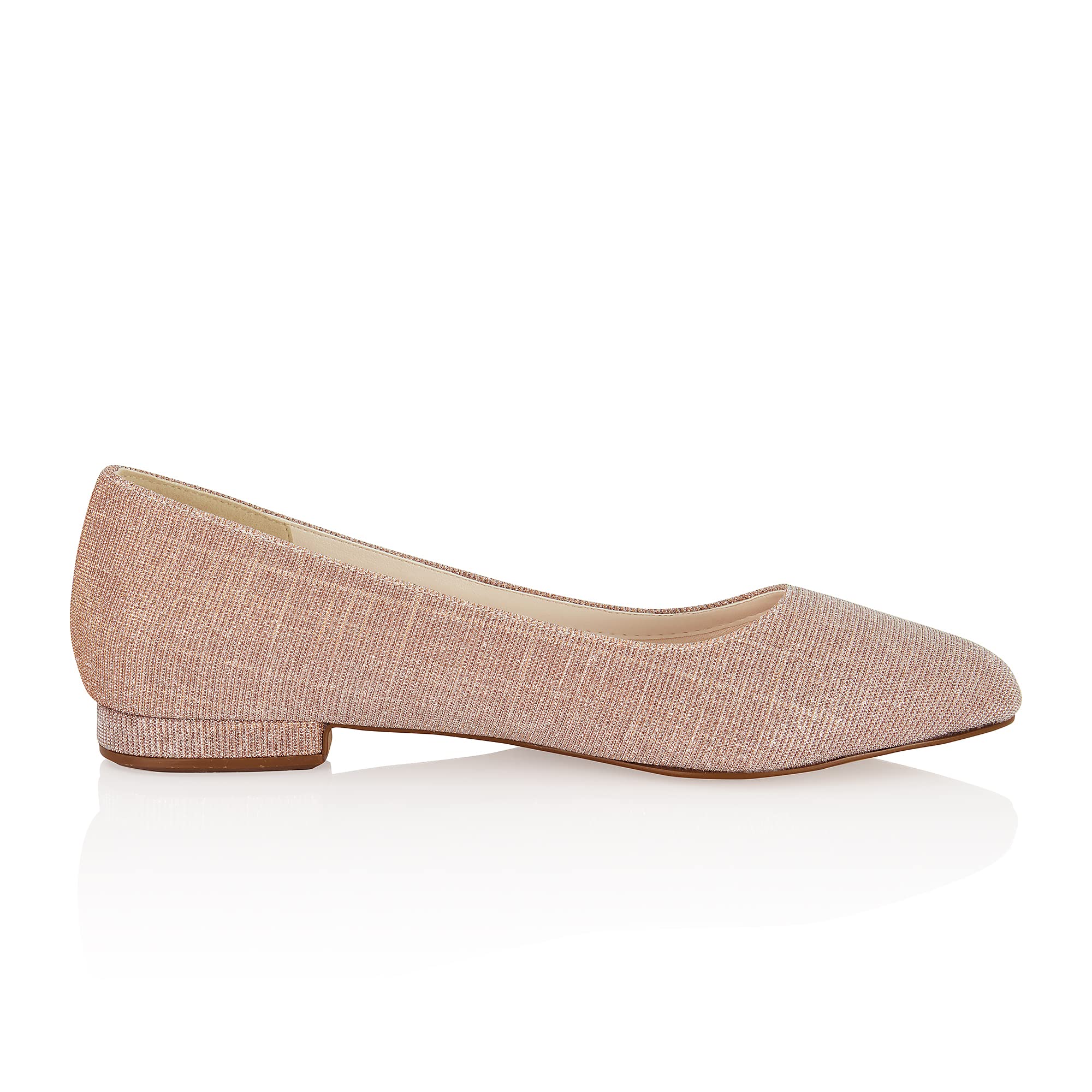 Rainbow Club Luxe Collection Lauri Ballerina Rose Metallic flach