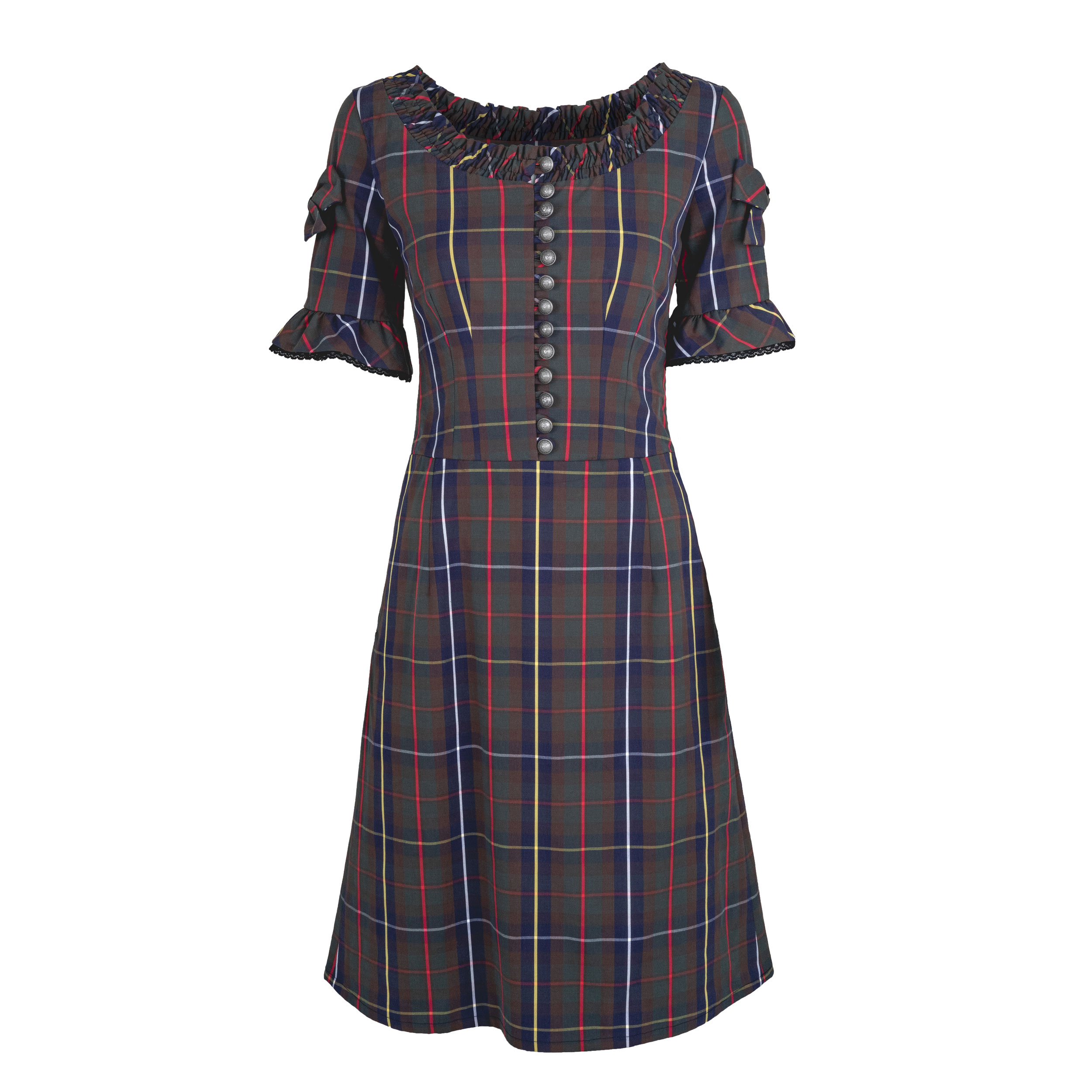 Rettl WOMEN June Kleid Baumwollstretch Kärnten Karo
