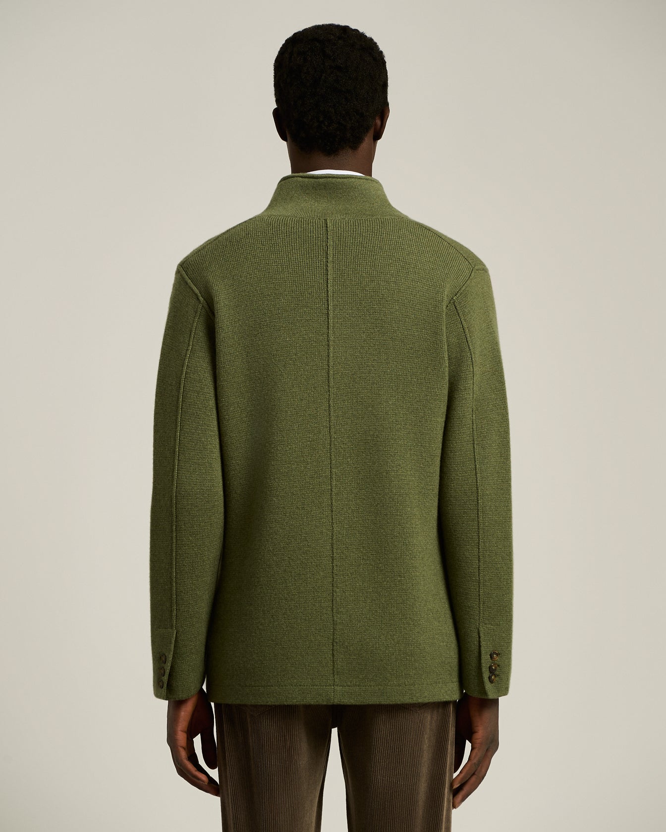 Kiton Casual Jacke Kaschmir Grün Größe M