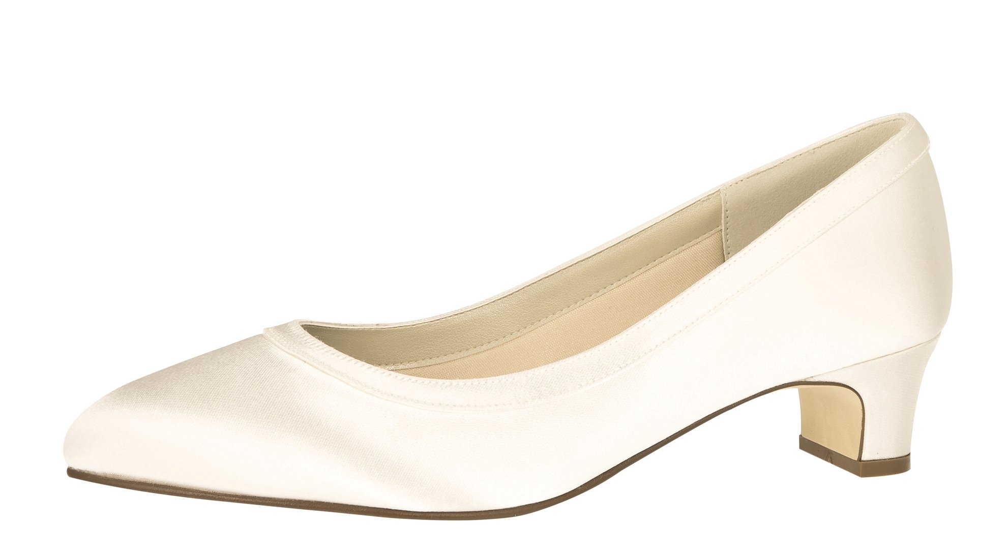 Rainbow Club Wide Fit Gisele Pumps Ivory 37.5 Weit