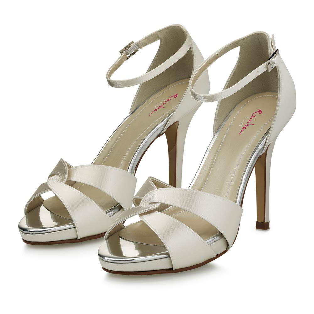Rainbow Club Luxe Cate Sandalette Ivory Stiletto 9,5 cm