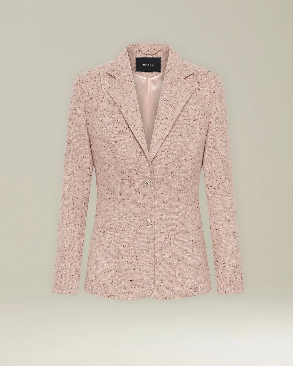 Kiton Jackets DONEGAL CASHMERE Blazer Kaschmir Donegal-Effekt
