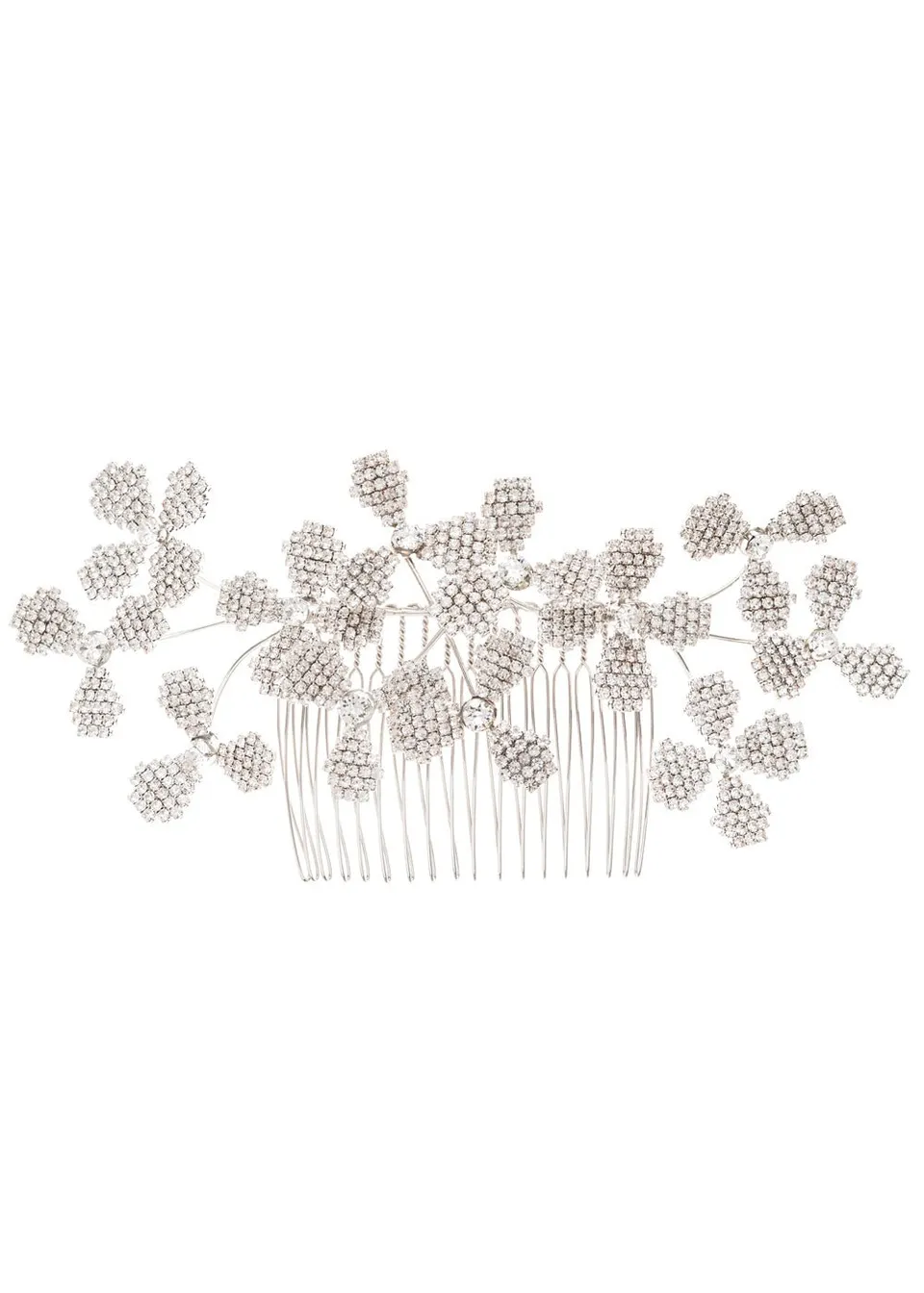 Elizabeth Bower June Bud Double Haarkamm Gold Kristall