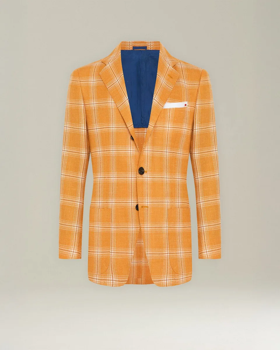 Kiton Jackets Checked Blazer Kaschmir Sakko kariert