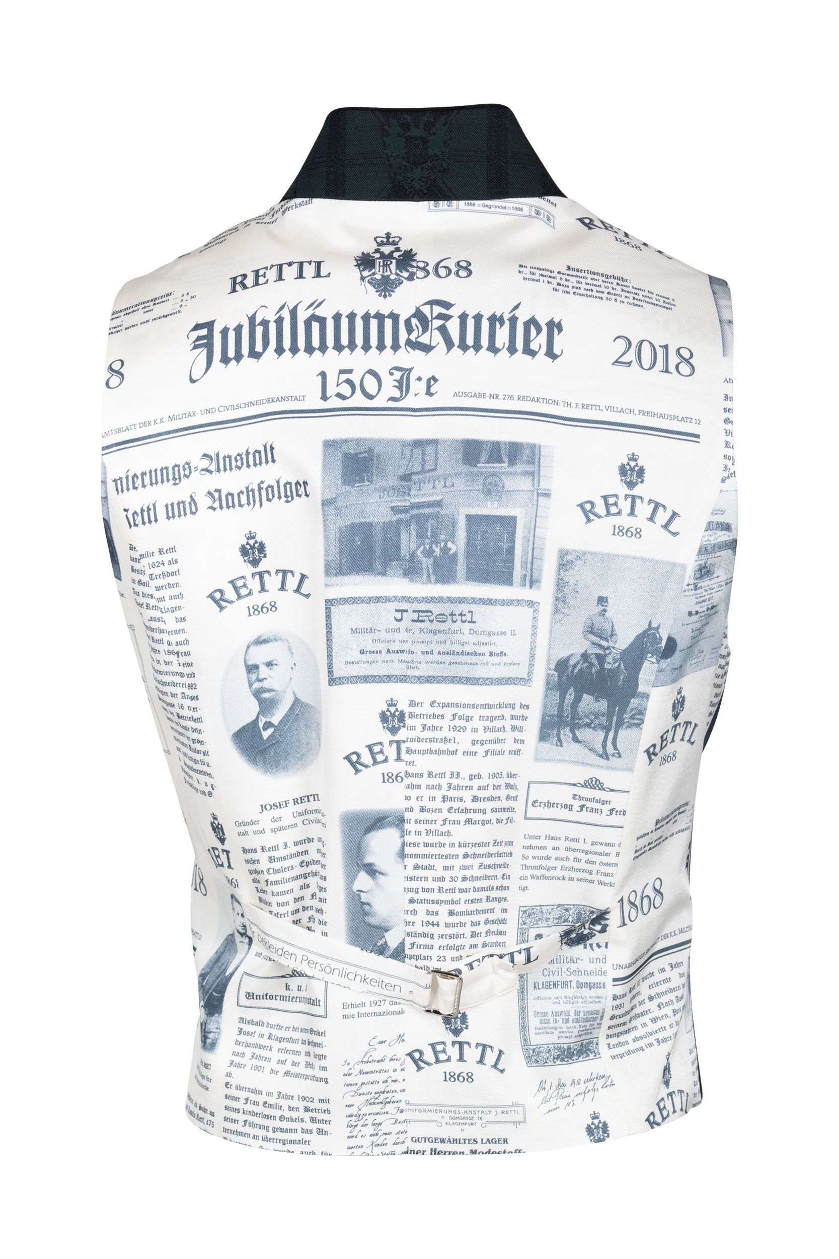 Rettl MEN Kaiser Franz Galaanzug Wolle schwarz