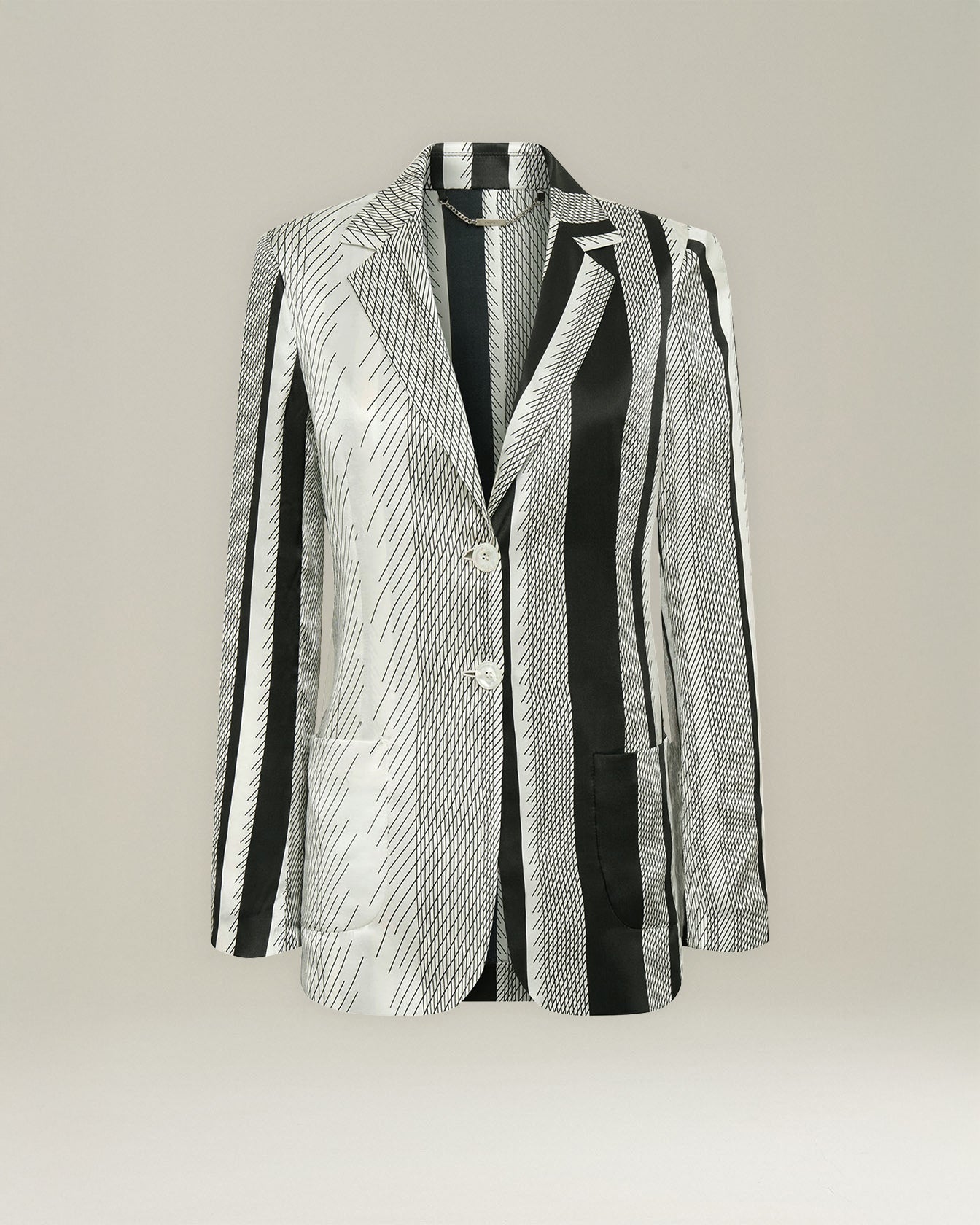 Kiton Jackets Seidenblazer Cady Print