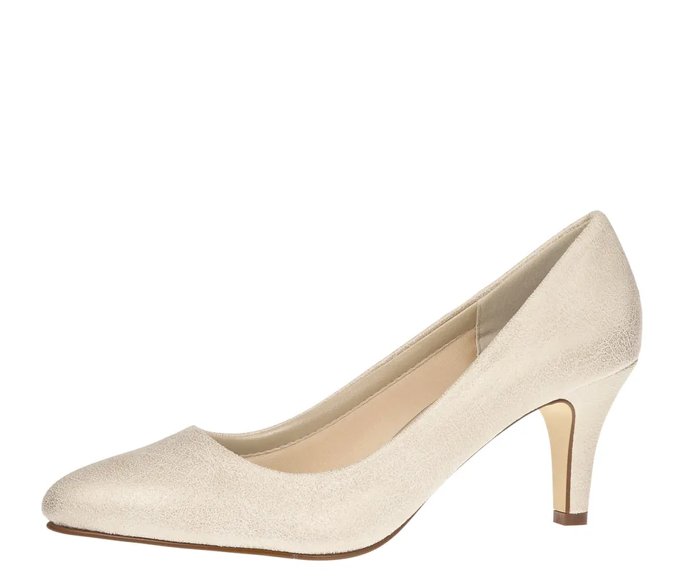 Rainbow Club Luxe Brooke Pumps Champagne 6,5 cm Absatz
