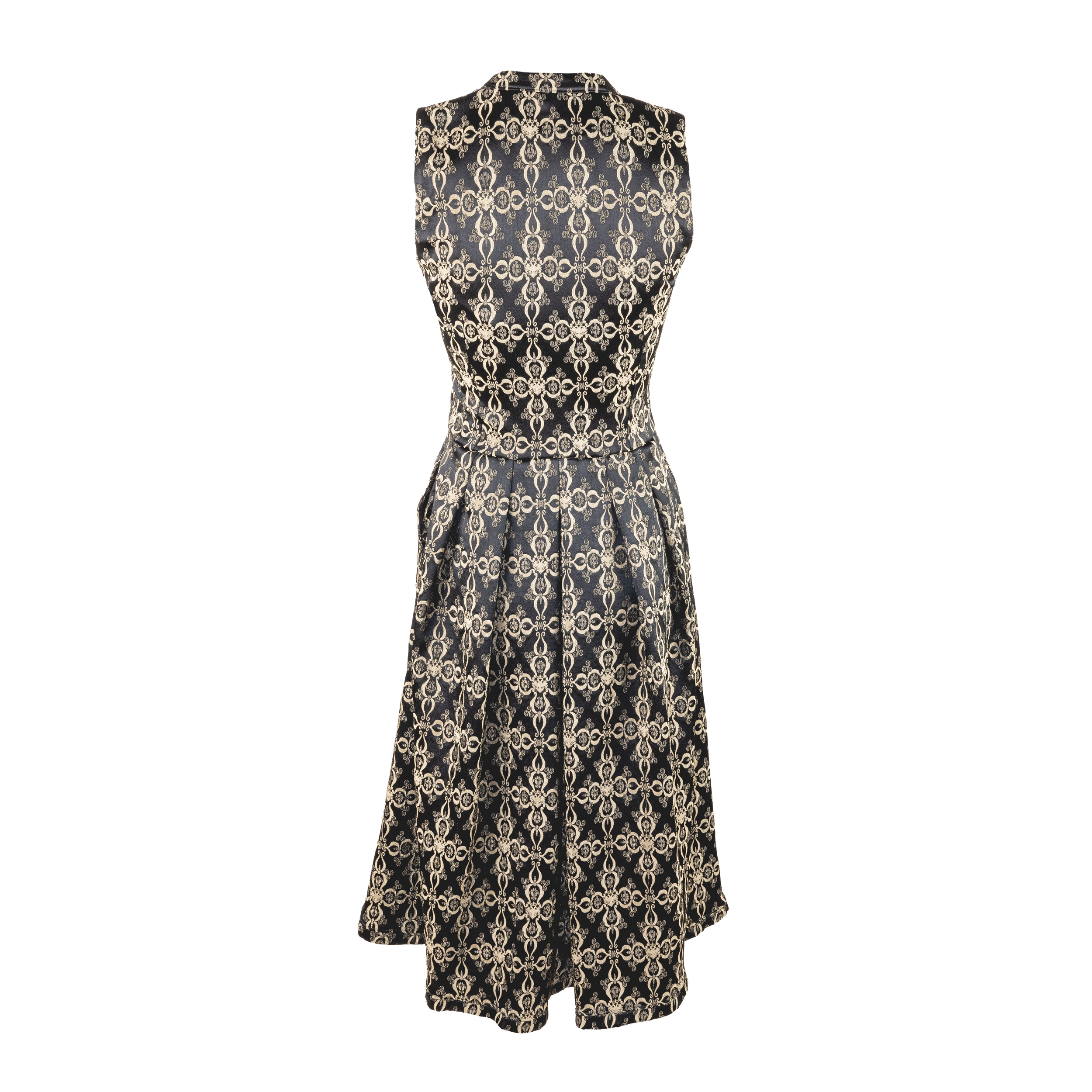 Rettl Flori Dirndl Damen Trachtenkleid mit Spitze