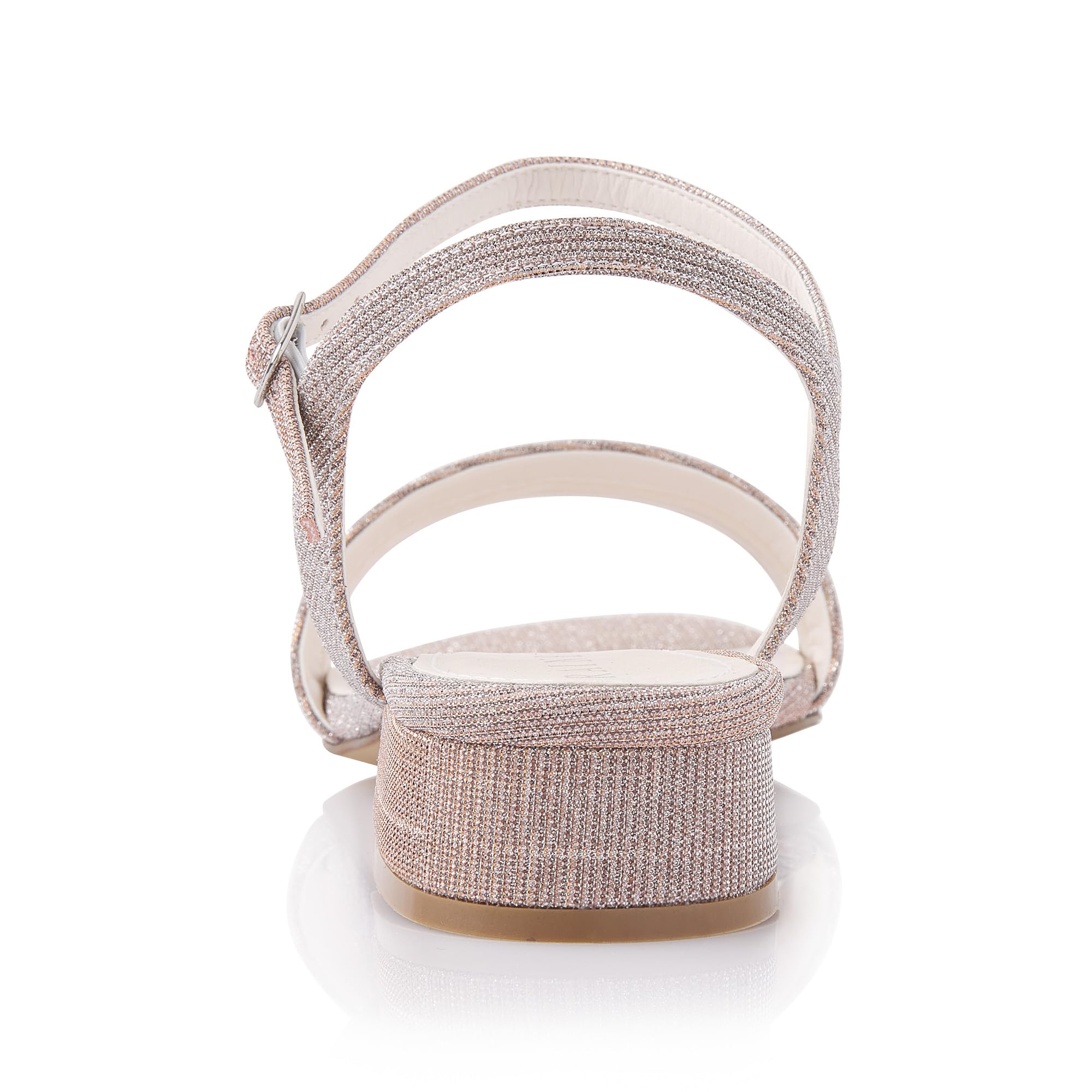 Rainbow Club Salli Braut Sandale Rose Metallic 3 cm Gr.36-41