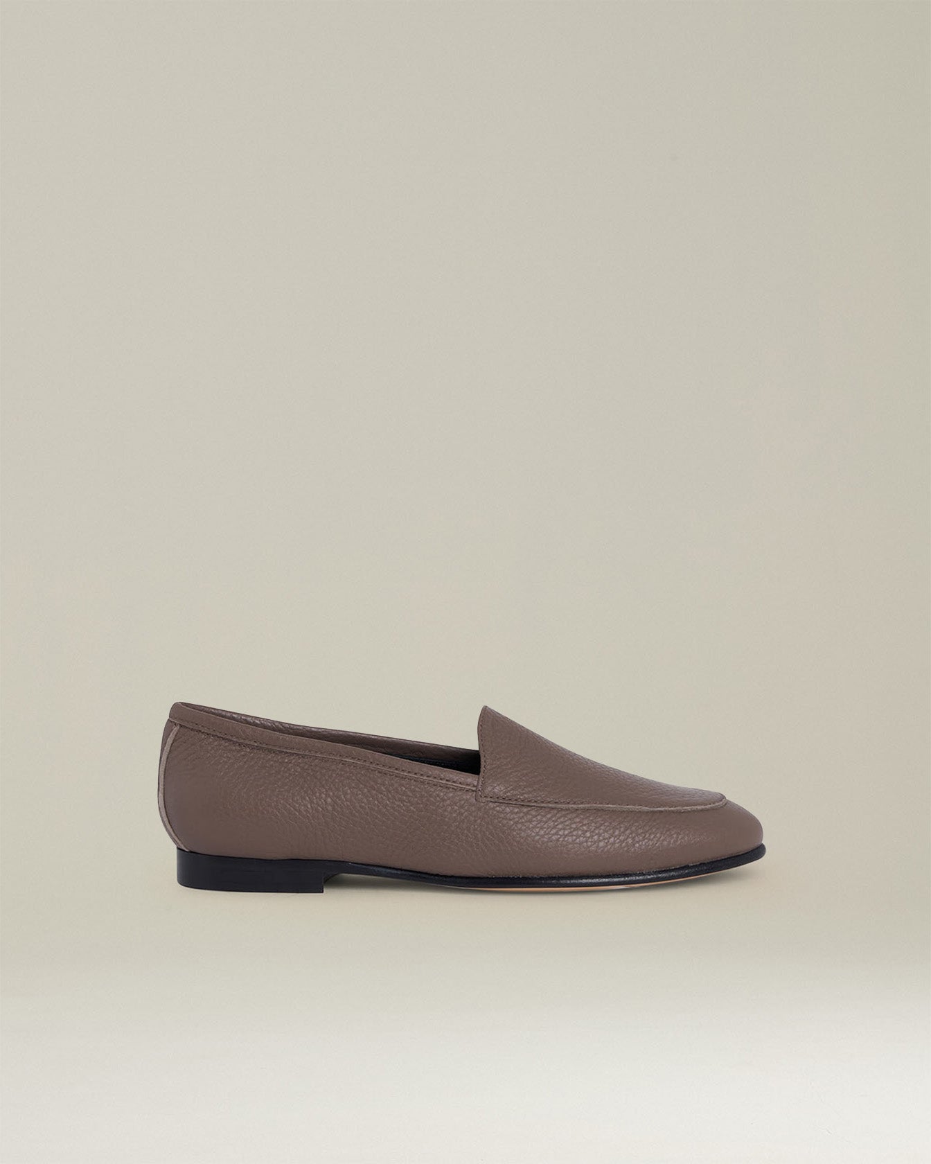 Kiton Shoes Deerskin Loafer Wildleder 40 Grau
