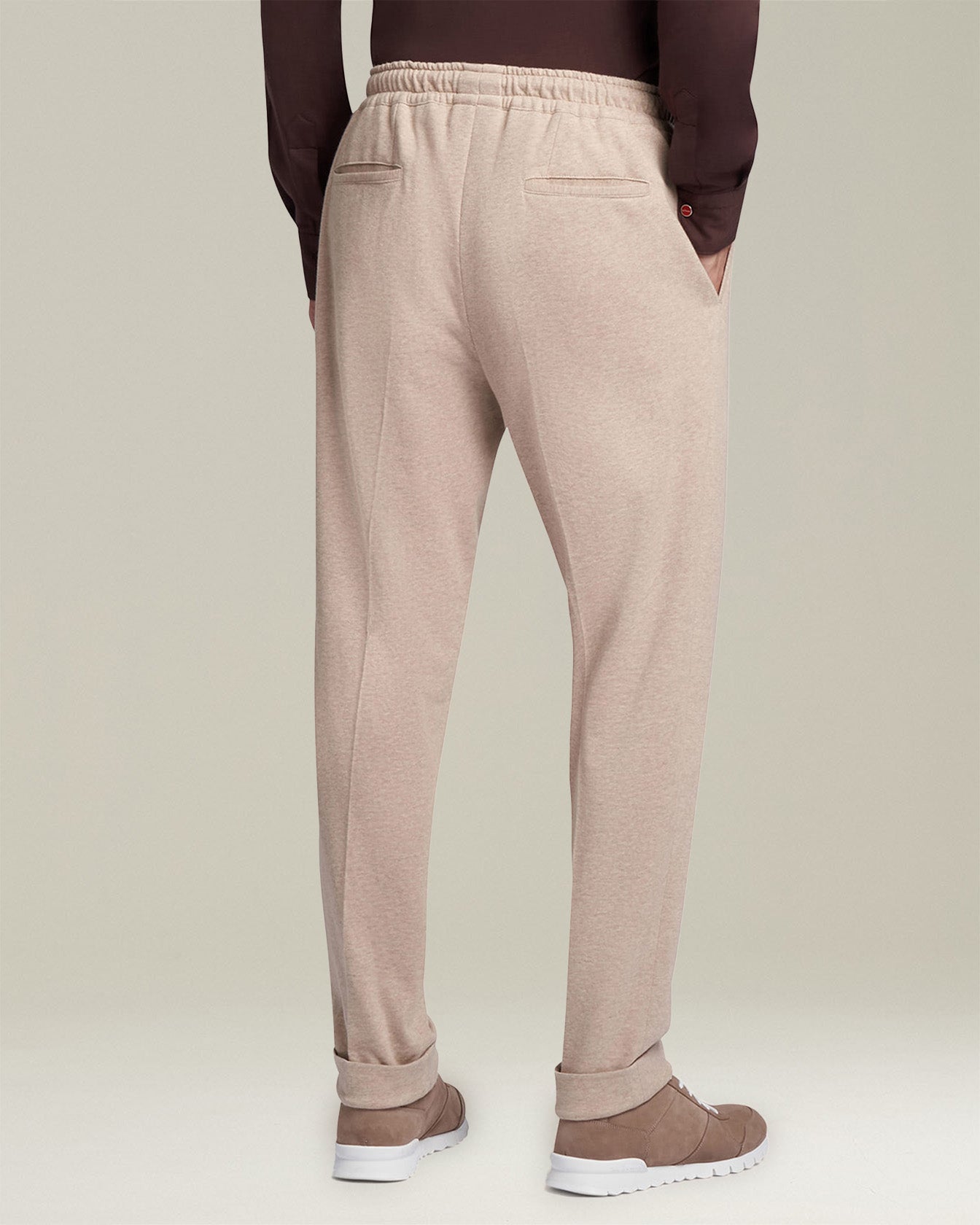 Kiton Trousers PANTALONI COTONE Hose Beige Baumwolle