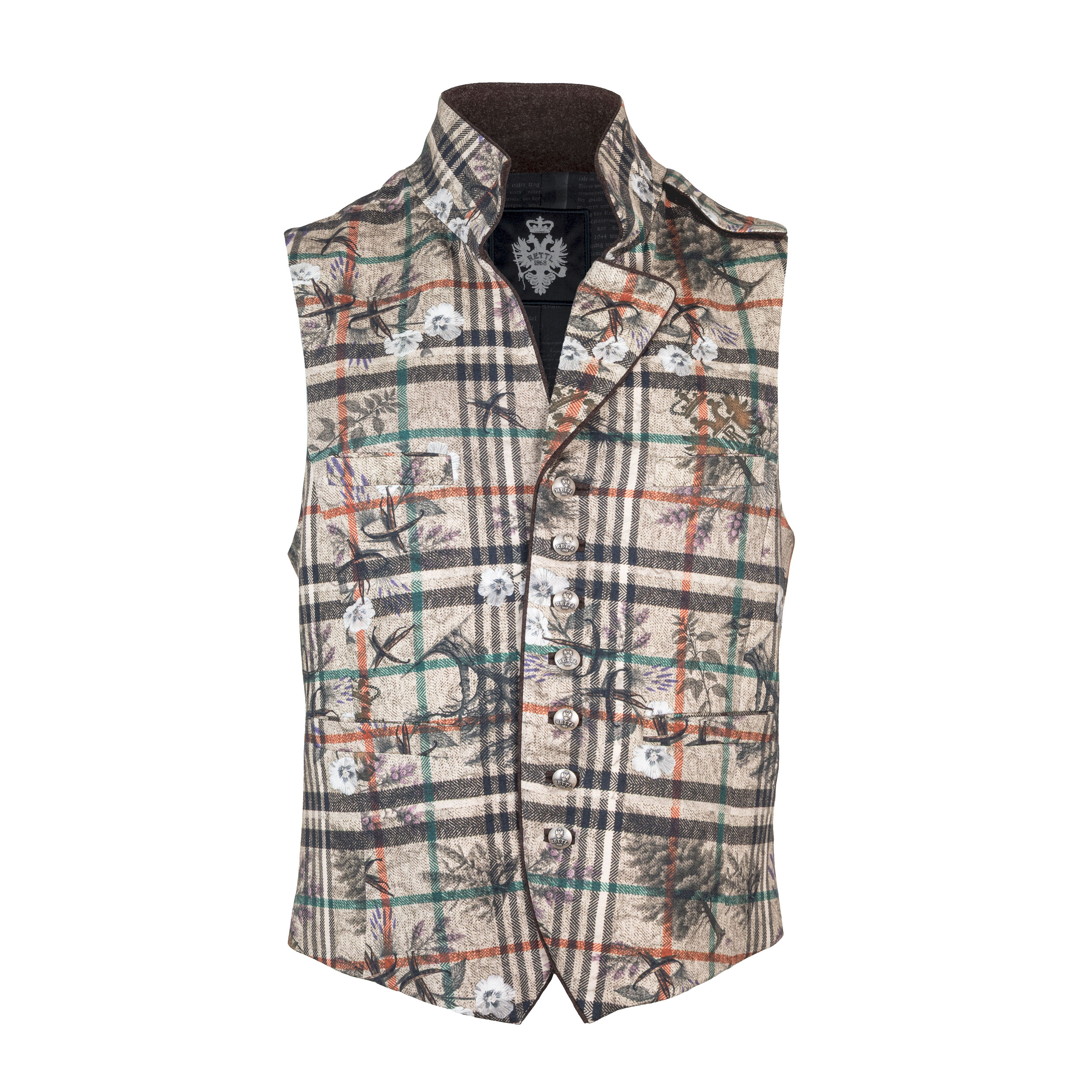 Rettl MEN Cameron Kilt Trachtenkilt Wolle