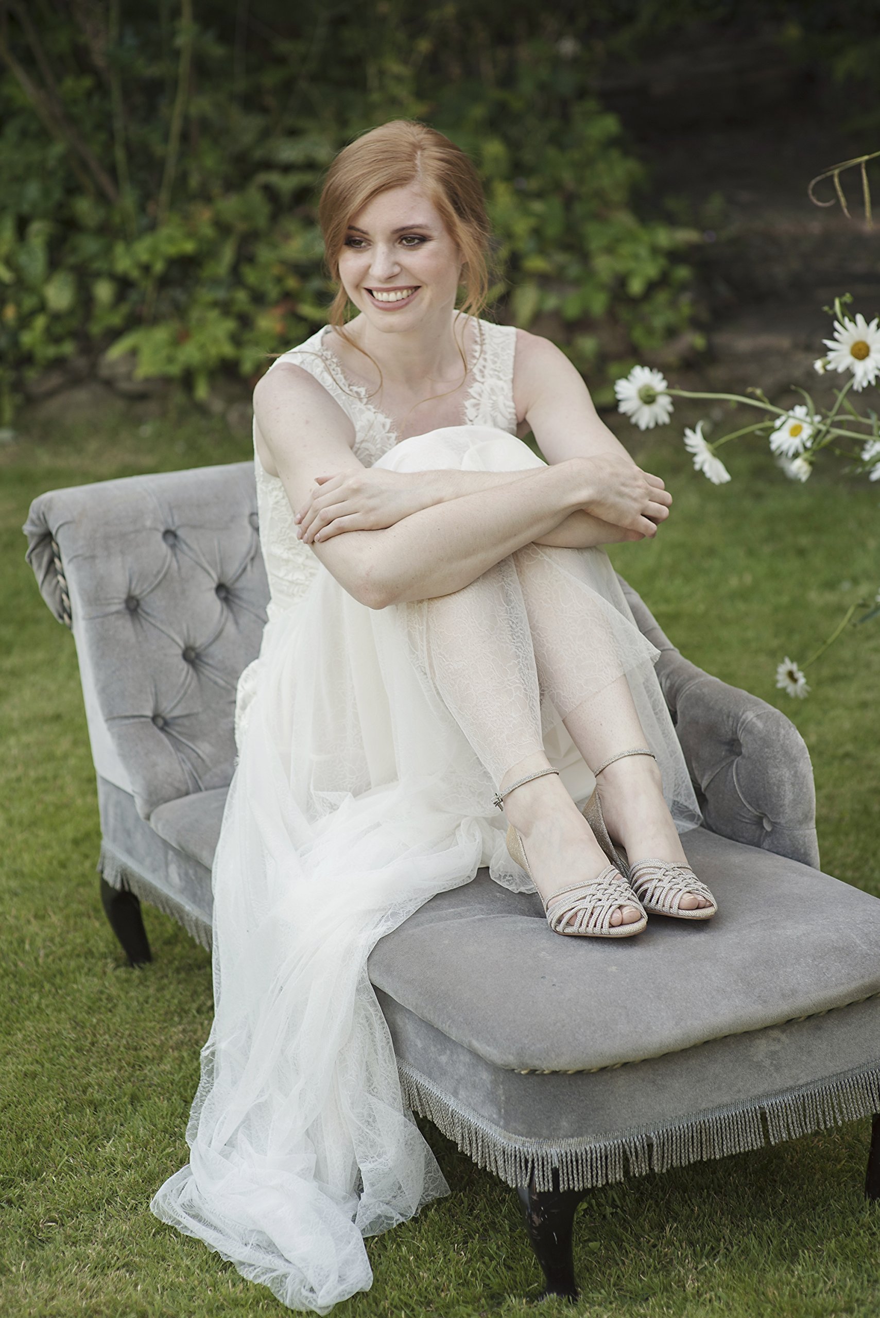 Rainbow Club Constance Pumps Ivory Gold Gr 36,5