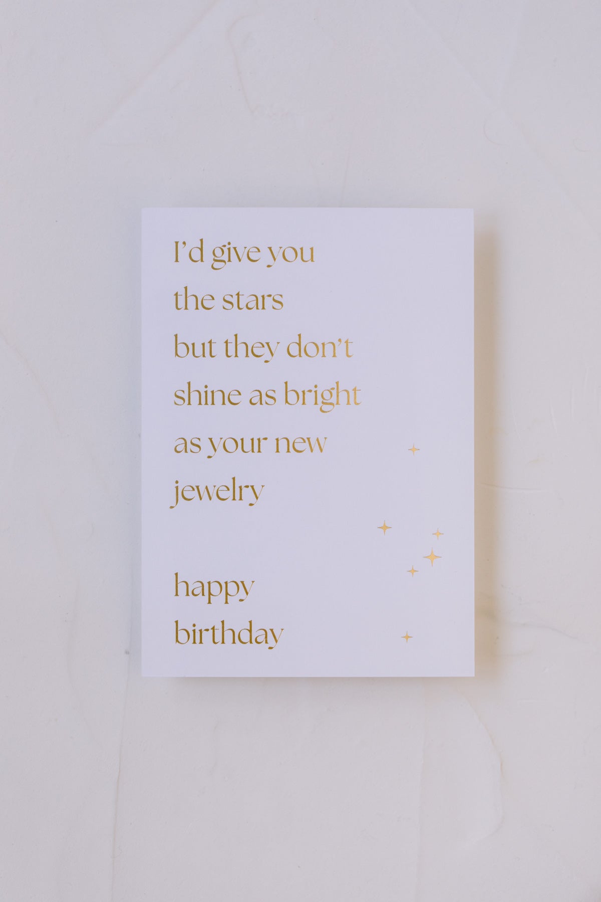 Juvelan Postkarte Birthday Card Bundle 3er Set Weiß