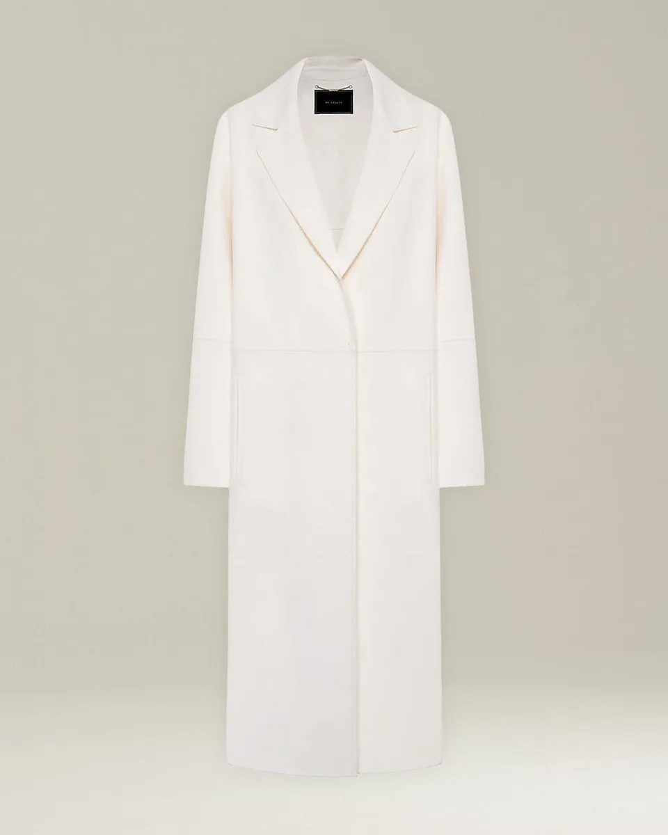 Kiton Cashmere Double Mantel Gürtel Damen