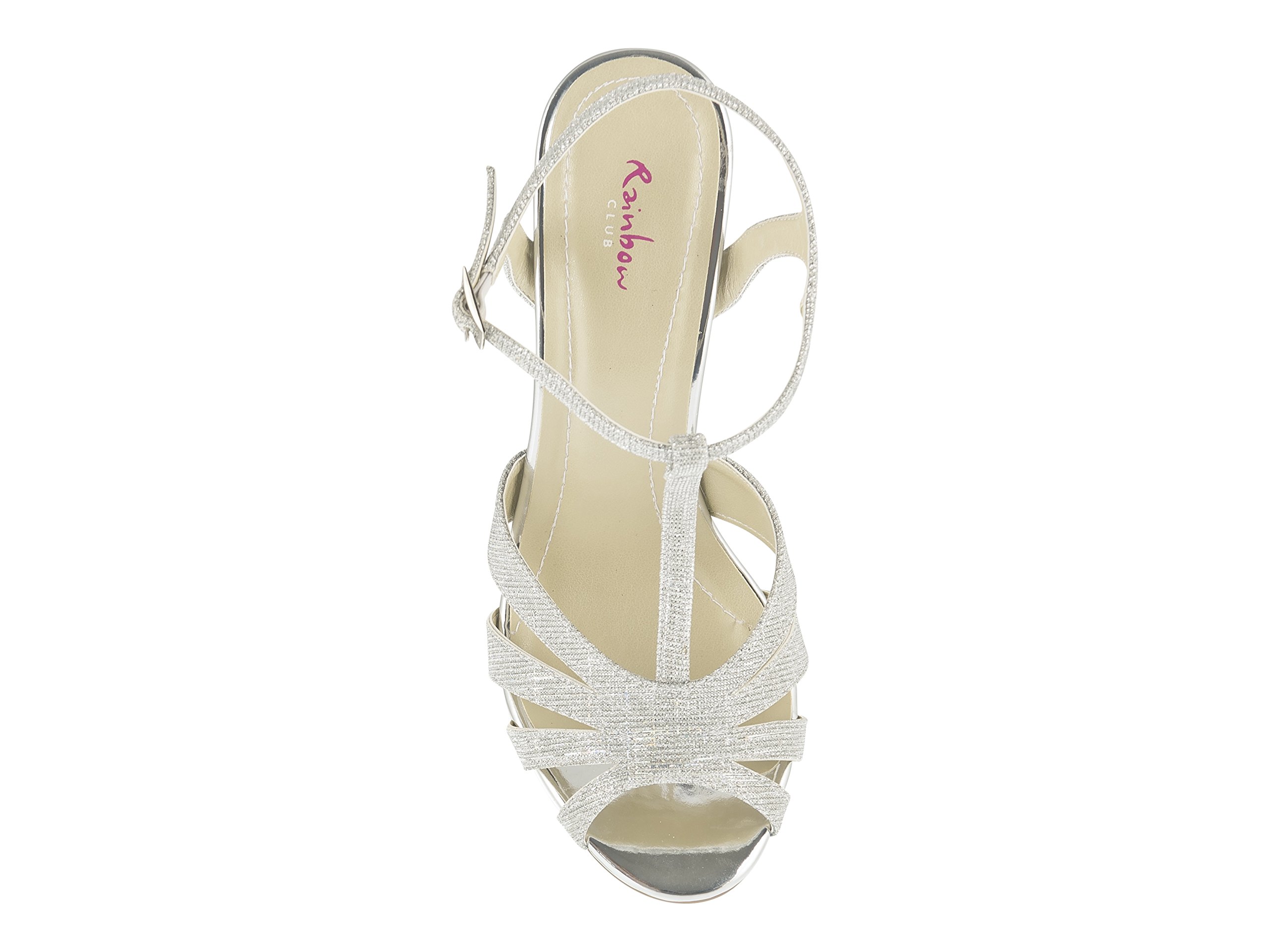 Rainbow Club Luxe Annabel Pumps Silber Metallic T-Bar
