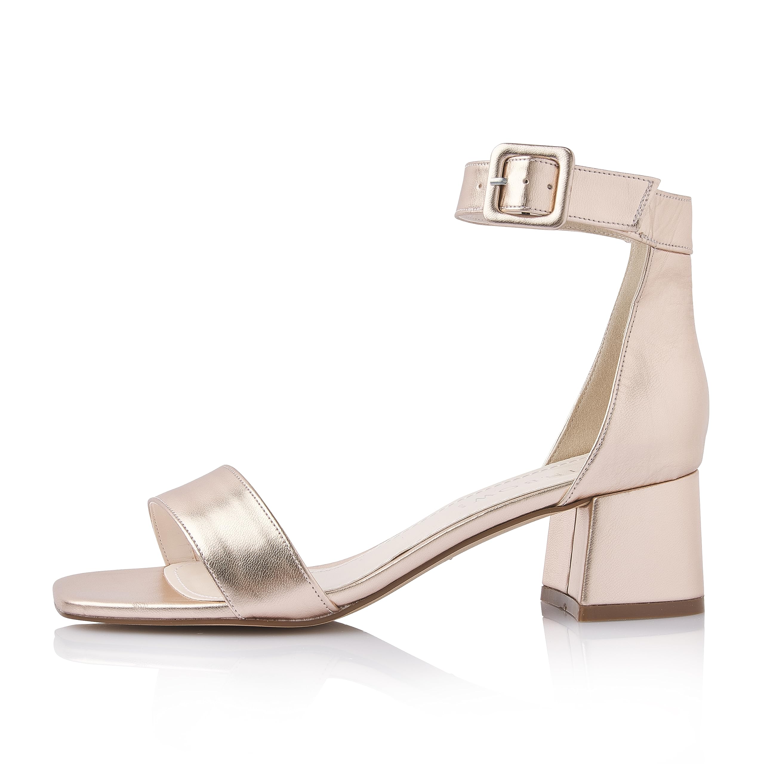 Rainbow Club Donnah Rose-Gold Sandale Matt 4,5 cm