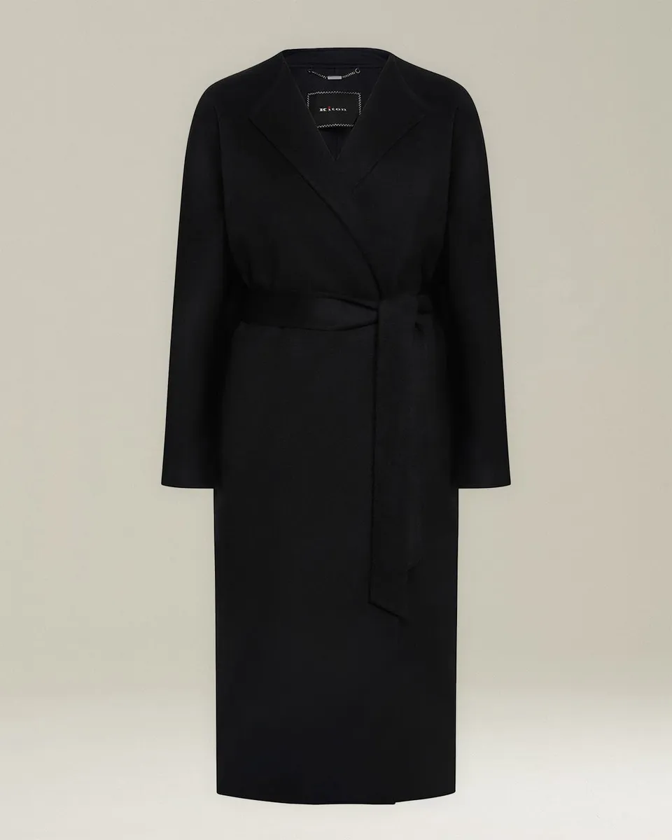 Kiton Outerwear Cashmere Double Cloth Mantel 42 Kaschmir