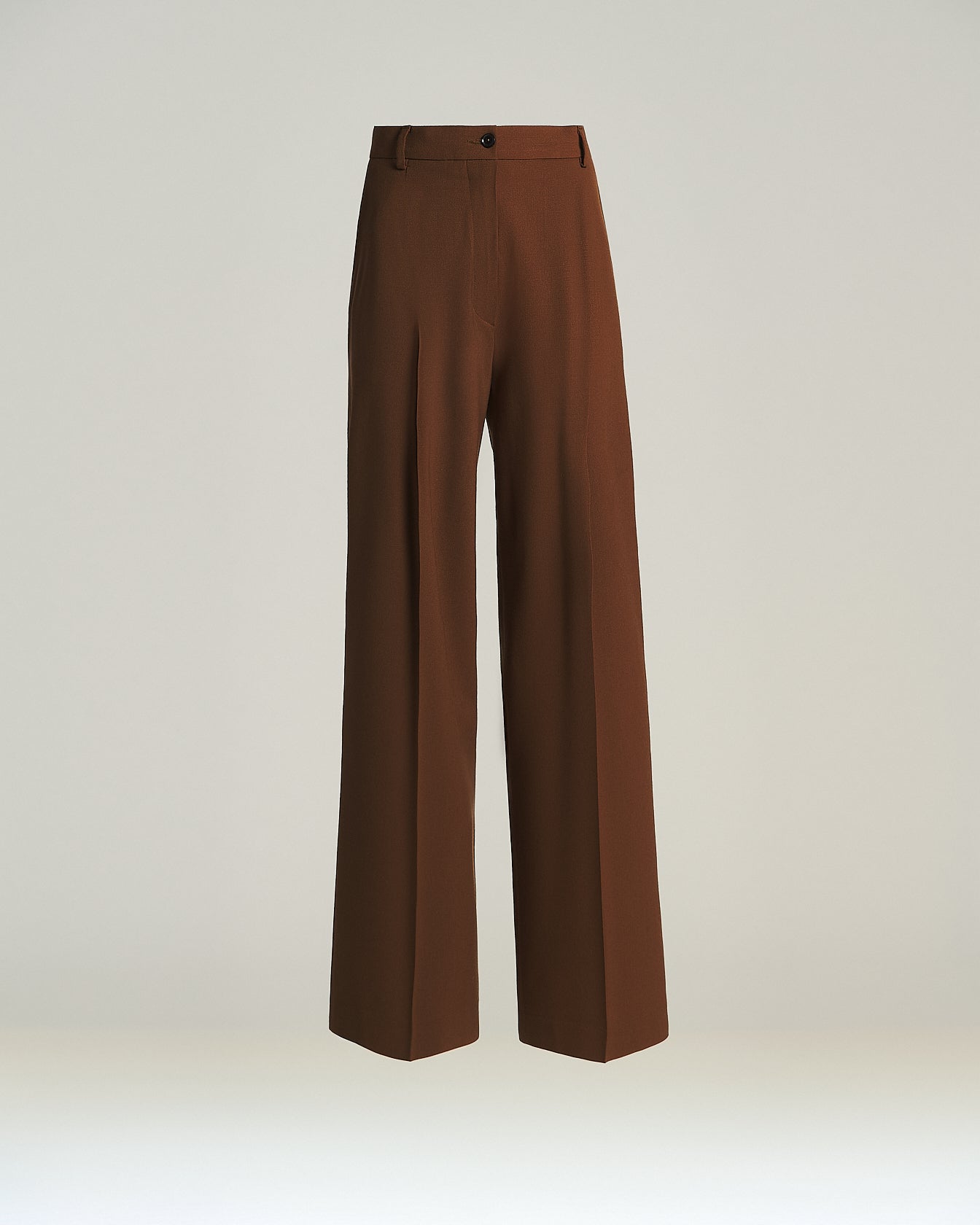 Kiton Trousers Wollhose Virgin Wolle Braun Gr. 42