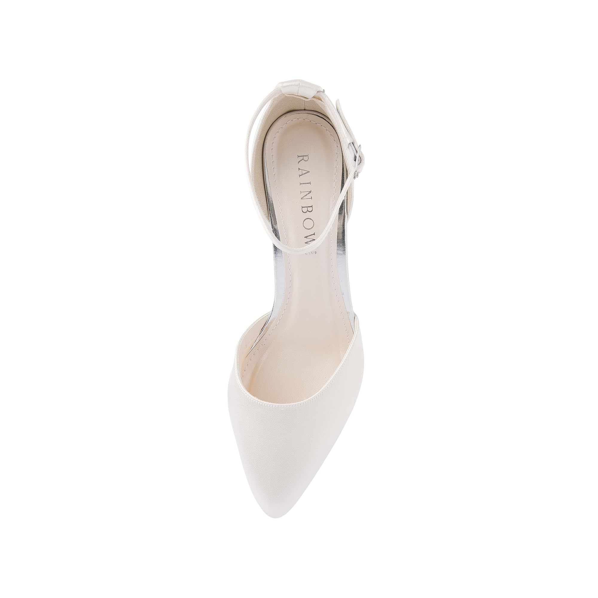 Rainbow Club Essentials Charlot Pumps Ivory Satin 6,5 cm Bliss