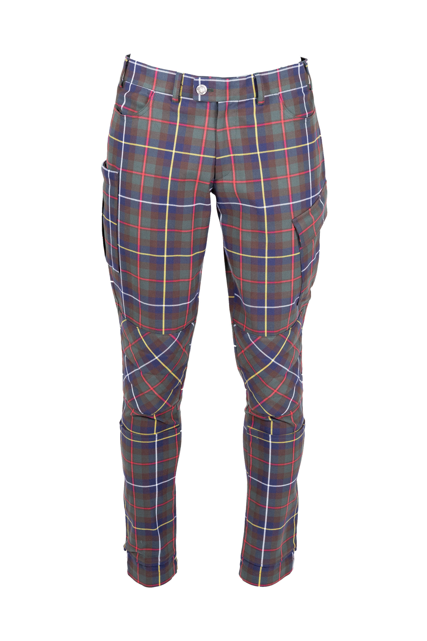 Rettl MEN Protector Hose Kärnten Karo Denim Tracht