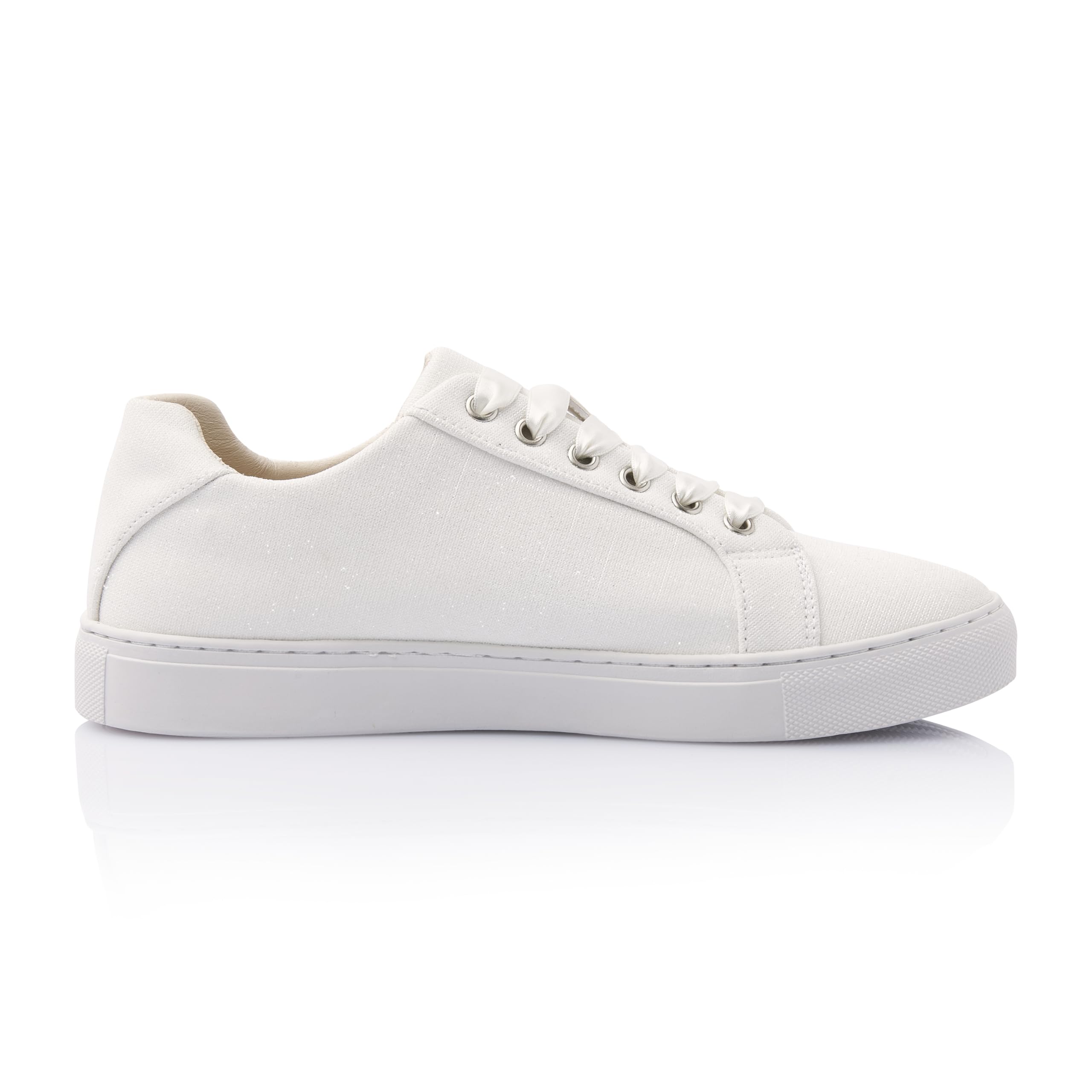 Rainbow Club Luxe Lysette Sneaker Off-White Metallic Flach