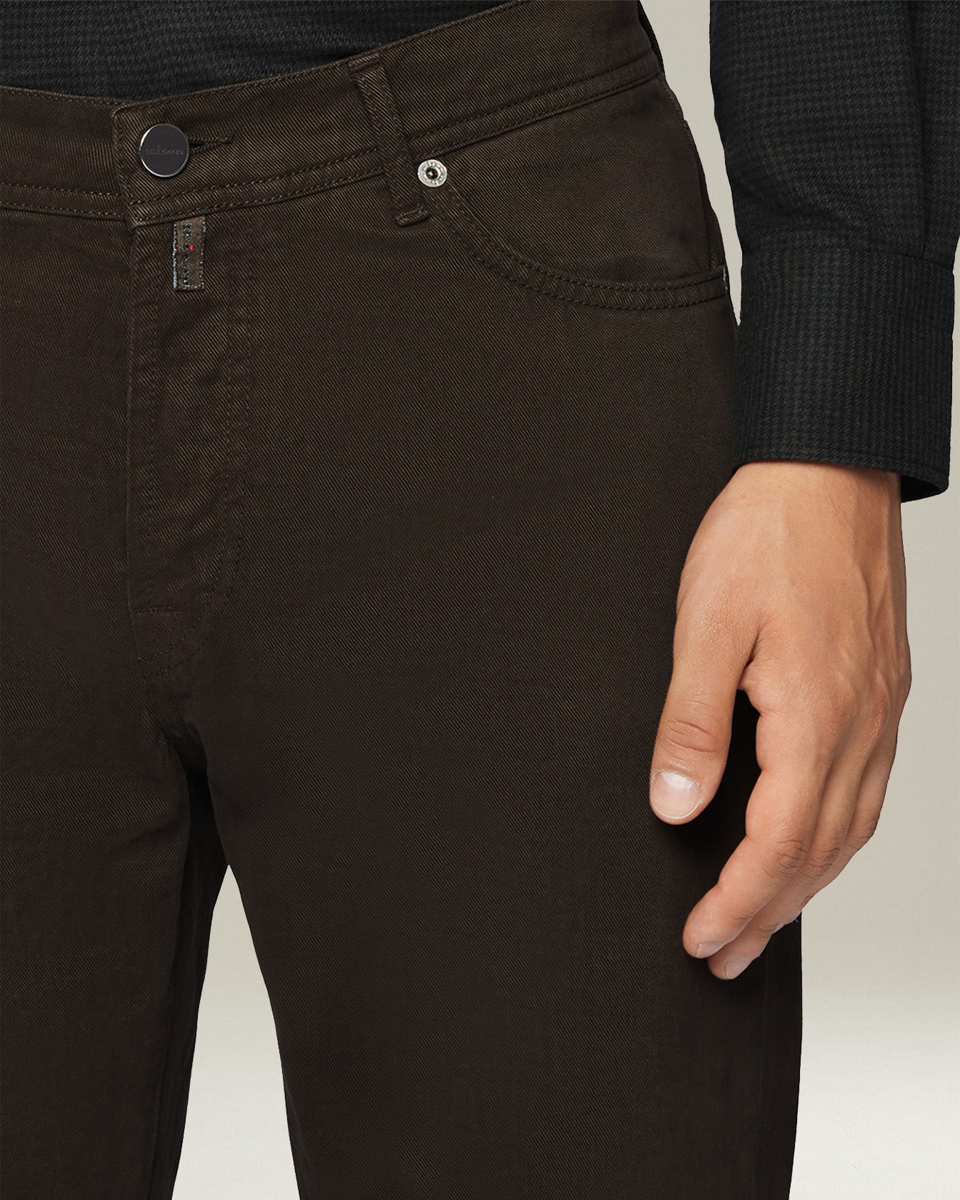 Kiton Jeans Sartorial Denim Cashmere Herrenjeans Slim blau