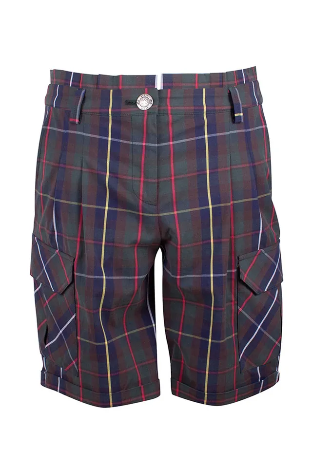 Rettl MEN Chino Cargo Shorts Herren Kärnten Karo