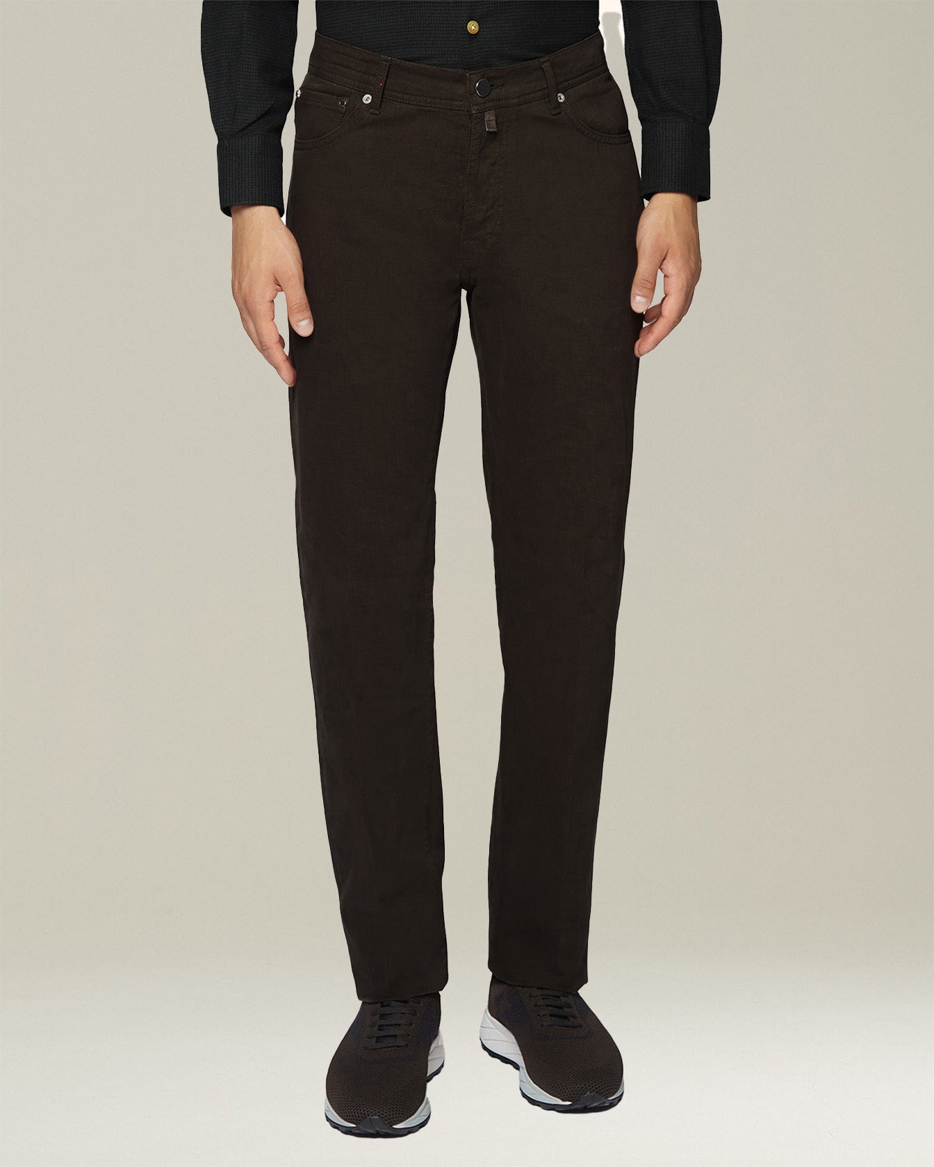 Kiton Jeans Sartorial Denim Cashmere Herrenjeans Slim blau
