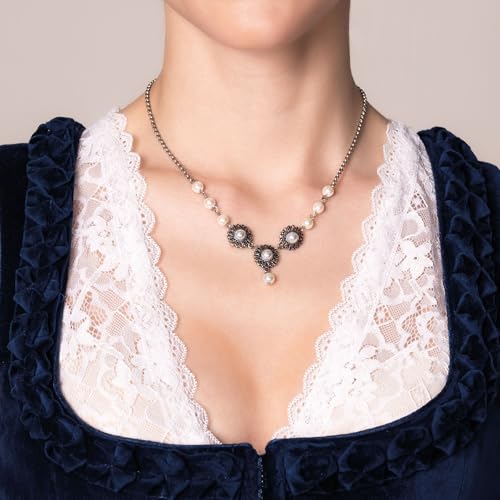 Alpenflüstern Helena Triologie DHK323 Dirndlkette silber