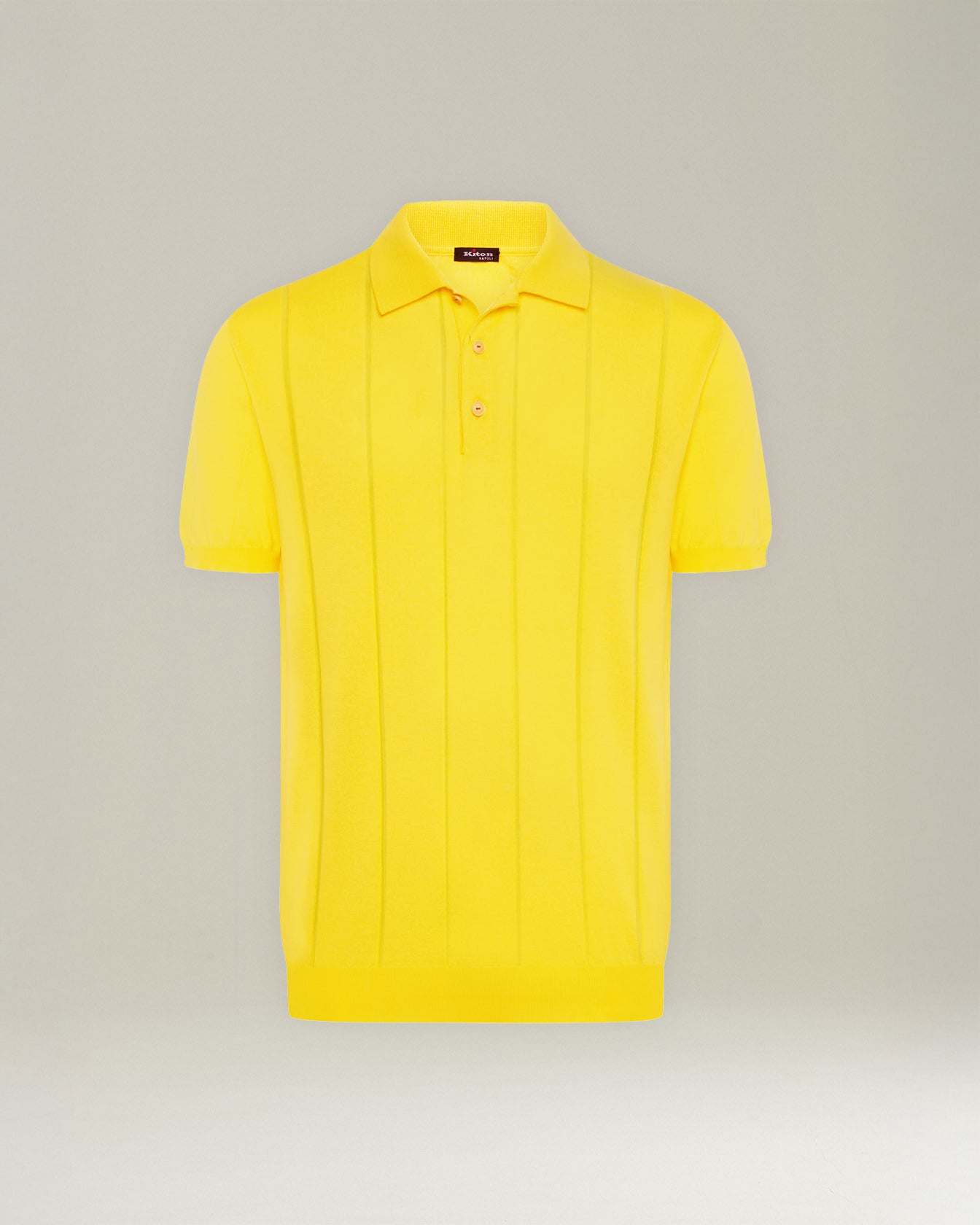 Kiton Polo Poloshirt Baumwolle Ripp M