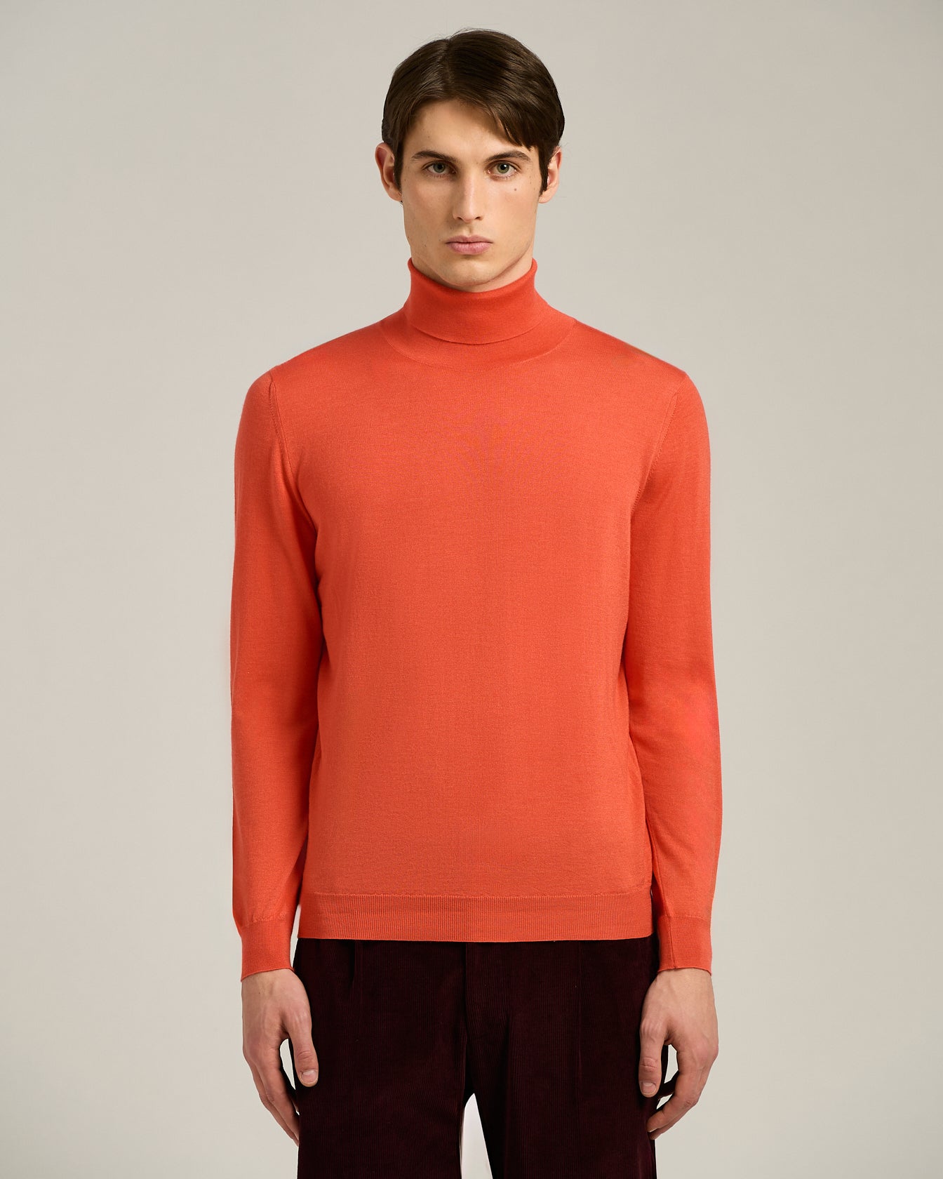 Kiton Rollkragenpullover Kaschmir Seide M Strick