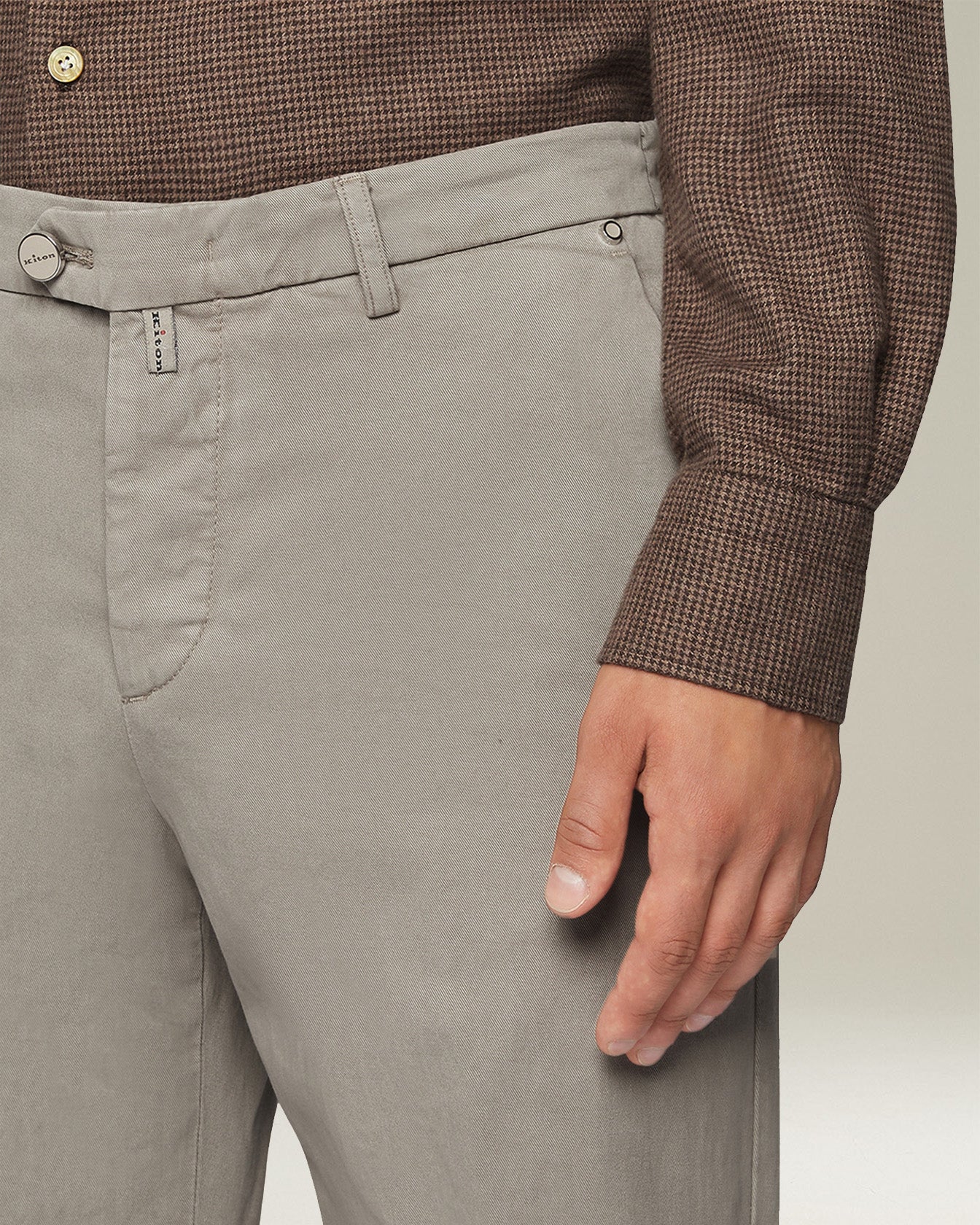 Kiton Leisure Baumwollhose Lyocell elastisch