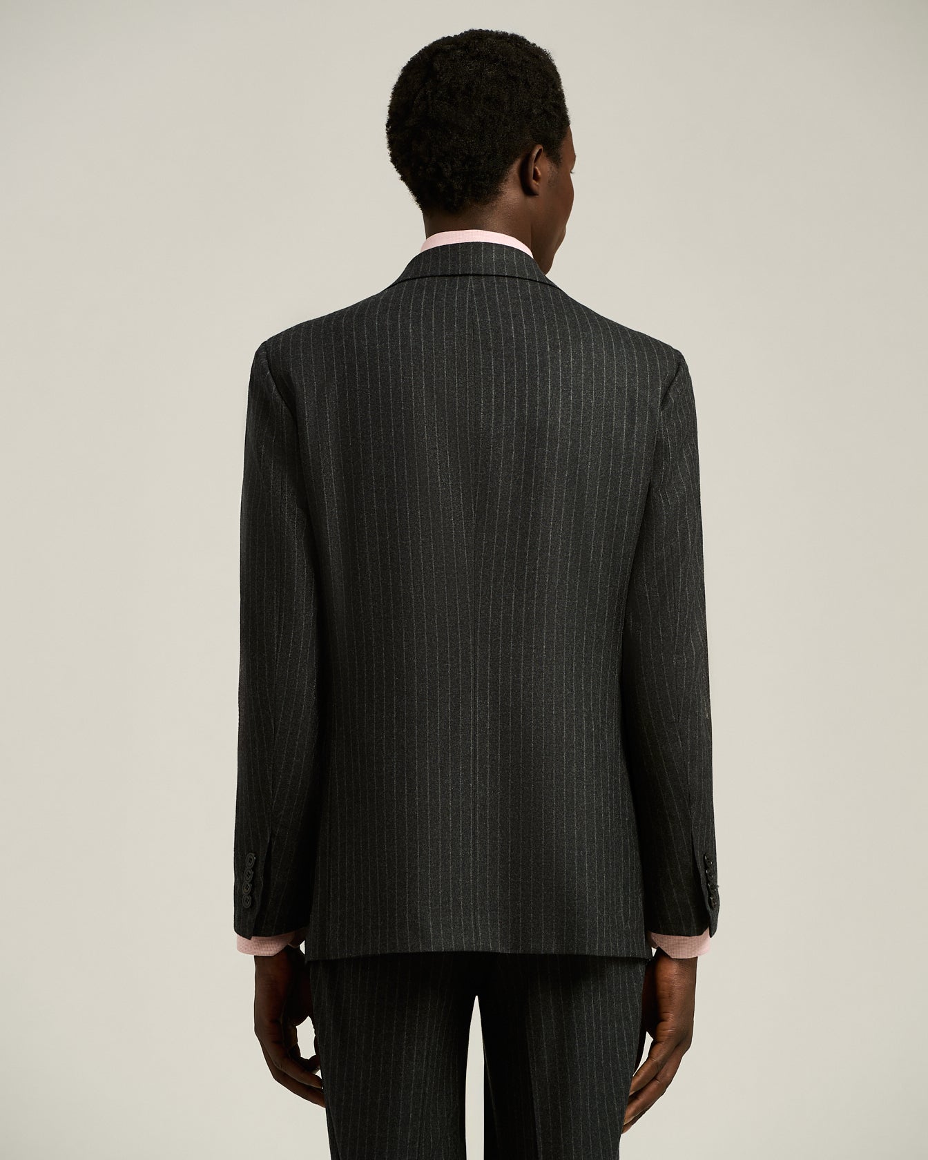 Kiton Suits Anzug Wolle Kaschmir Nadelstreifen Größe 50