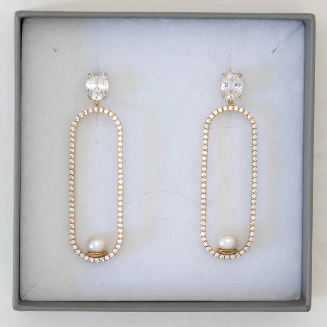 Juvelan Amazonit Halskette vergoldet 40 cm Stein