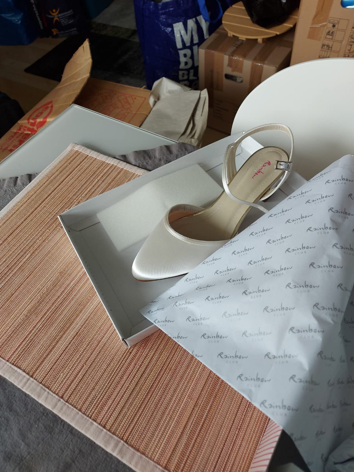 Rainbow Club Timeless Emili Braut-Pumps Ivory Slingback