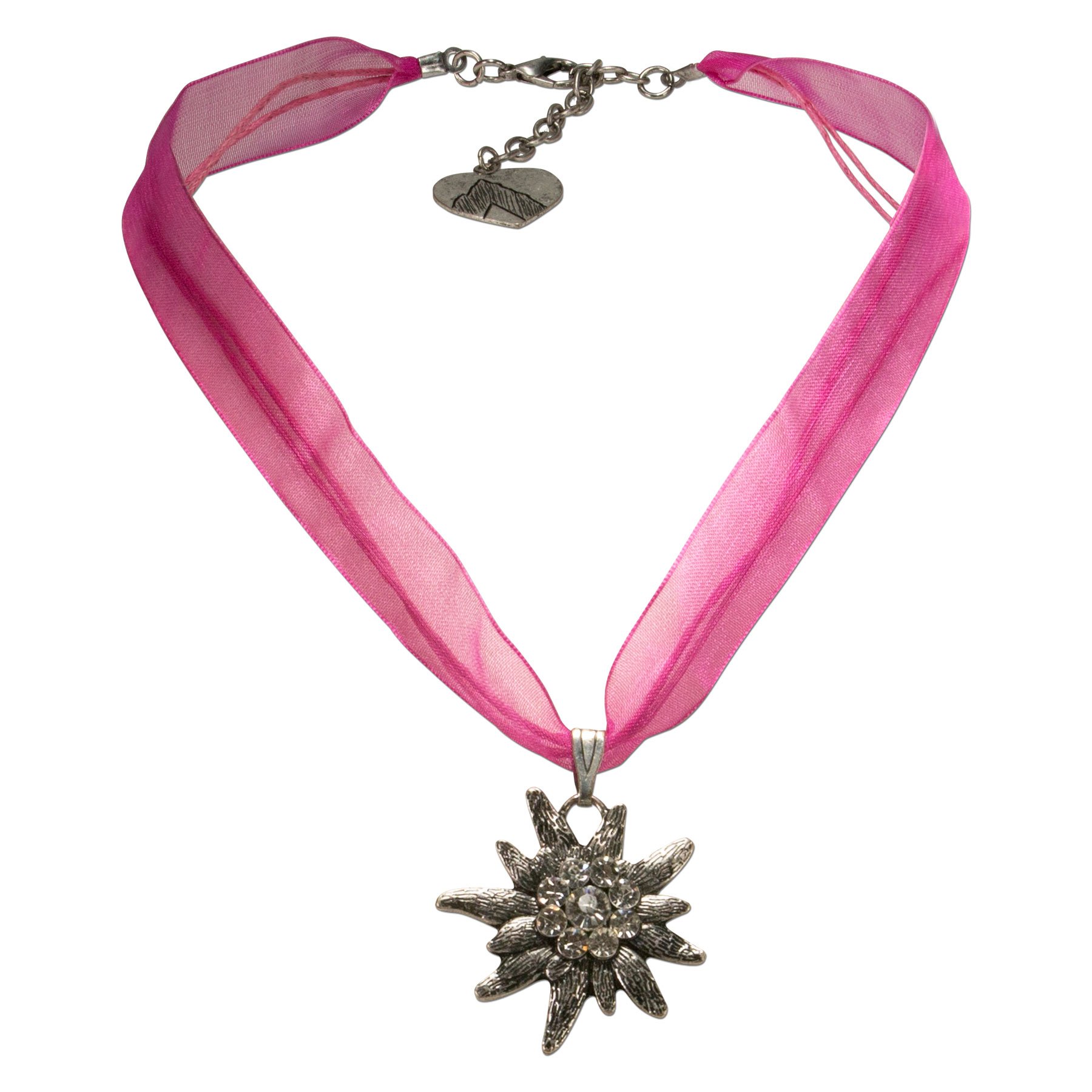 Alpenflüstern DAHEIM DHK079 Trachtenkette Dirndlkette schwarz