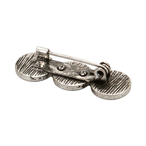 Alpenflüstern DAHEIM Blusenbrosche Magda API076 antik-silber
