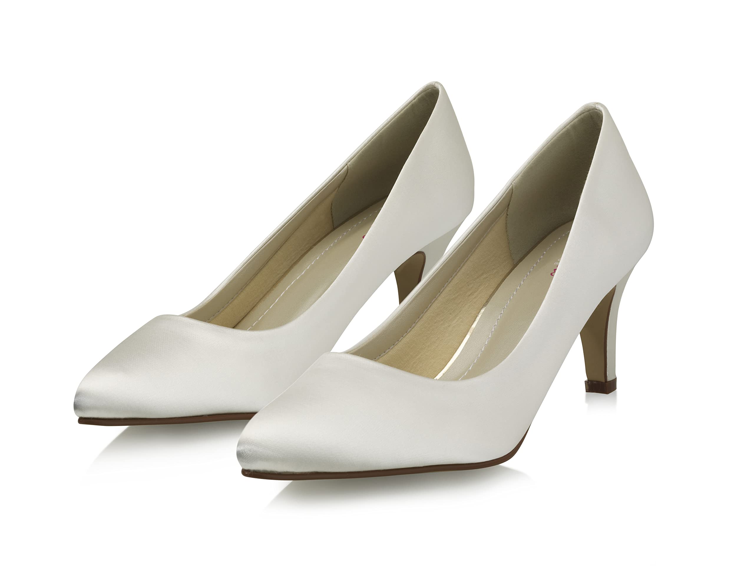 Rainbow Club Lottie Brautpumps Satin Ivory 38.5