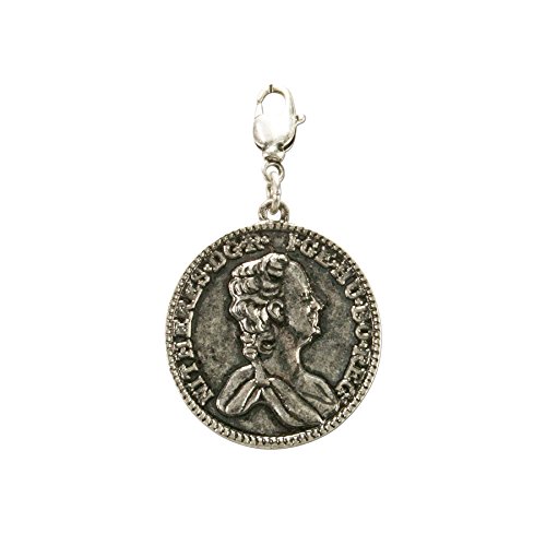 Alpenflüstern DAHEIM AAH163 Münze Königin Theresia Anhänger antik-silber