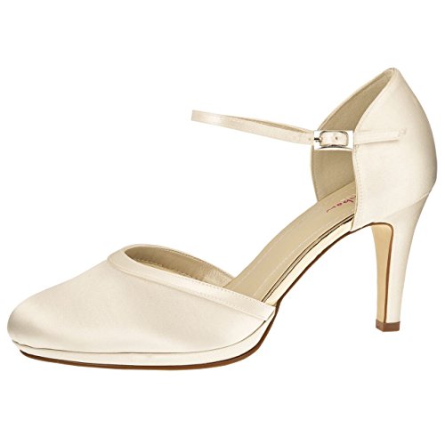 Rainbow Club Joni Brautschuhe Ivory Satin Pumps