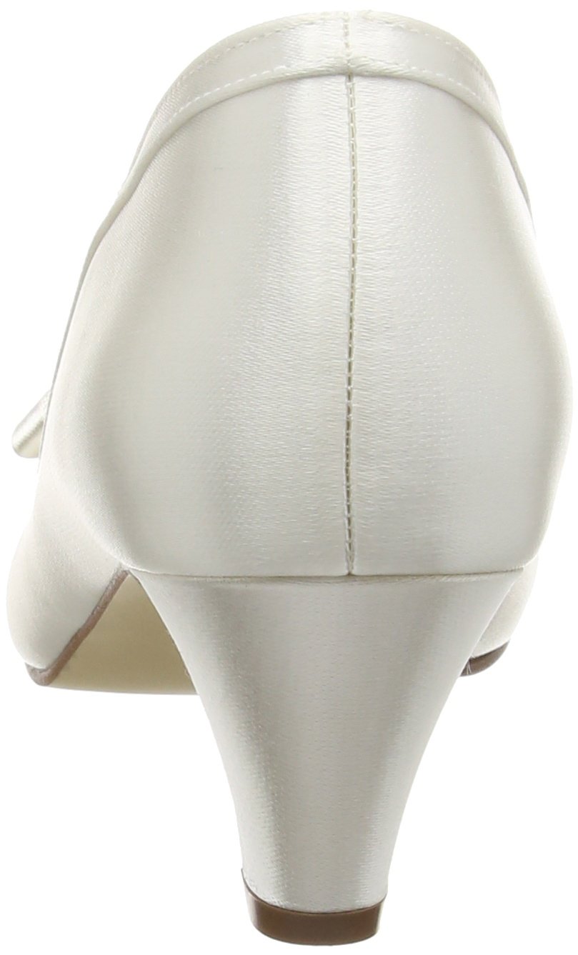 Rainbow Club Timeless Josephine Pumps Ivory Satin 5cm Absatz