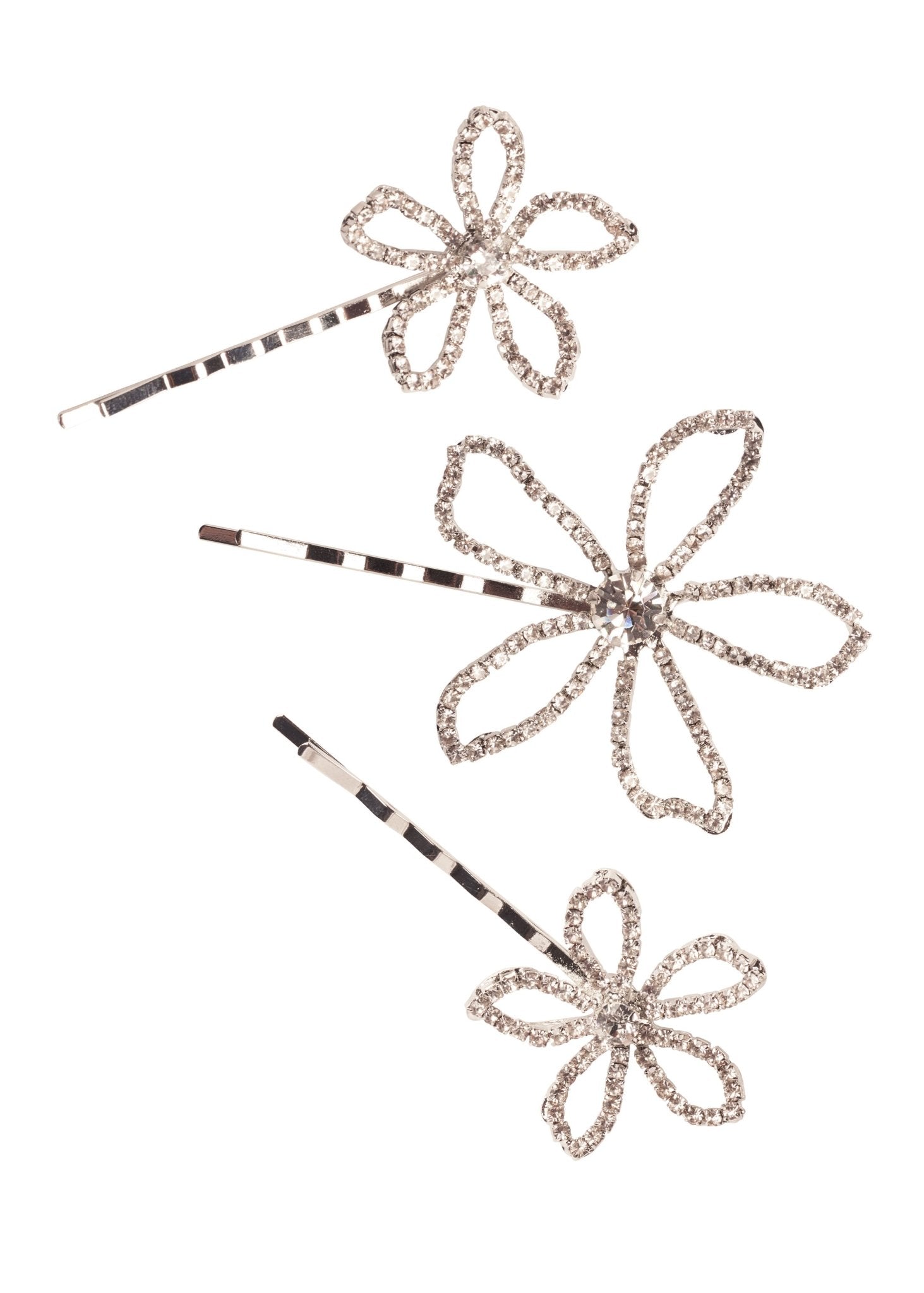 Elizabeth Bower Floral Romance Braut Schmuckset Rhodium