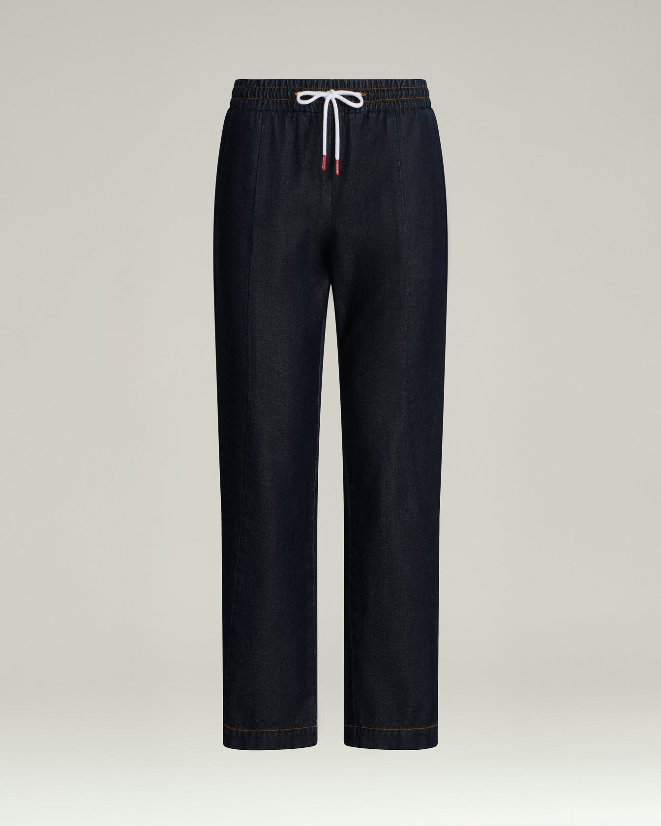 Kiton Trousers Cotton Linen Hose Blau Größe 46