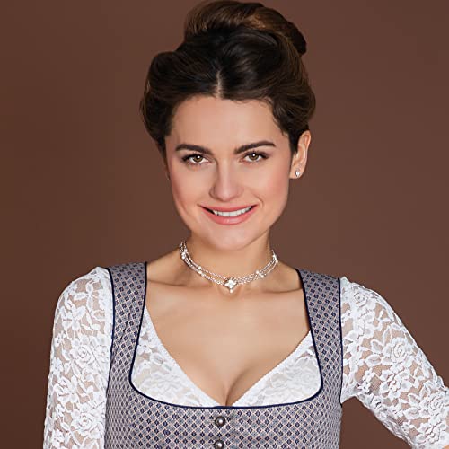 Alpenflüstern DAHEIM DHK325 Kropfkette Adeline silber
